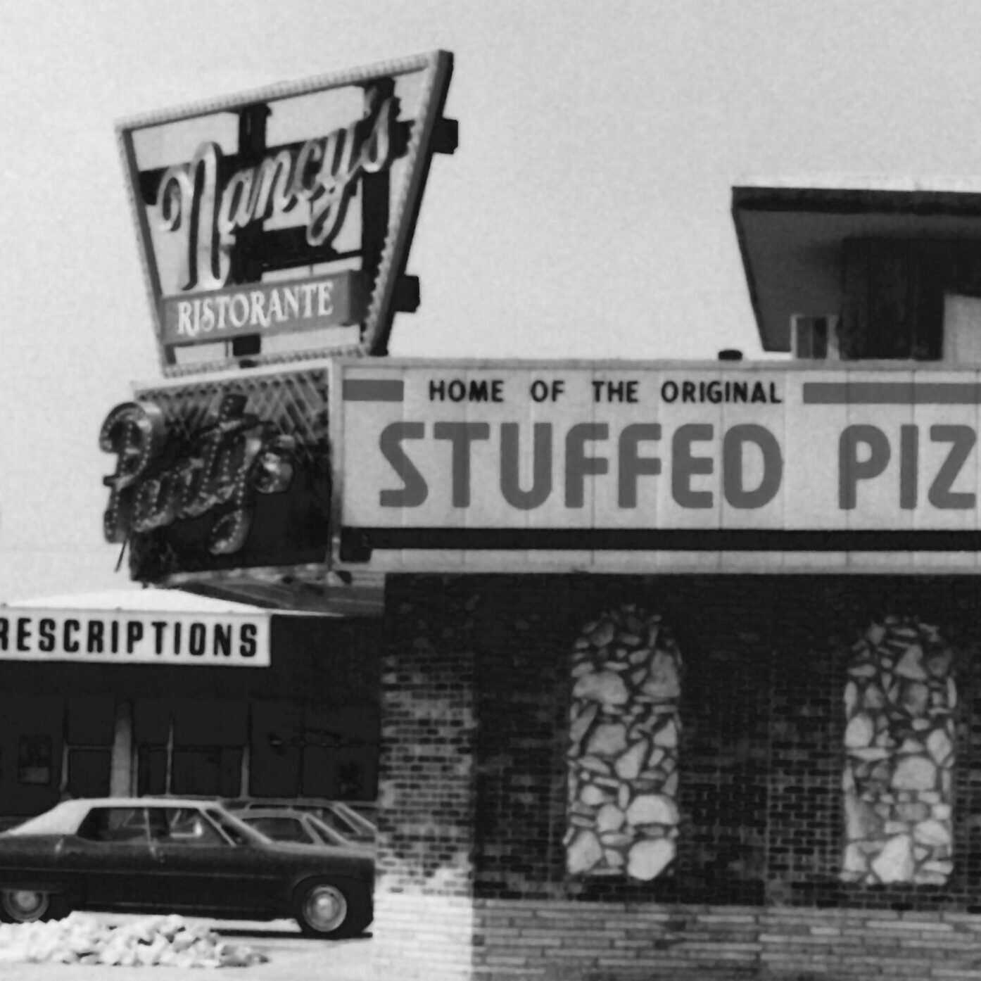 Nancy's Oak Lawn, Exterior B&W Air U 2 Nancy's Oak Lawn, Exterior B&W Air U 2